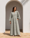 Soft Floral Flow Dress