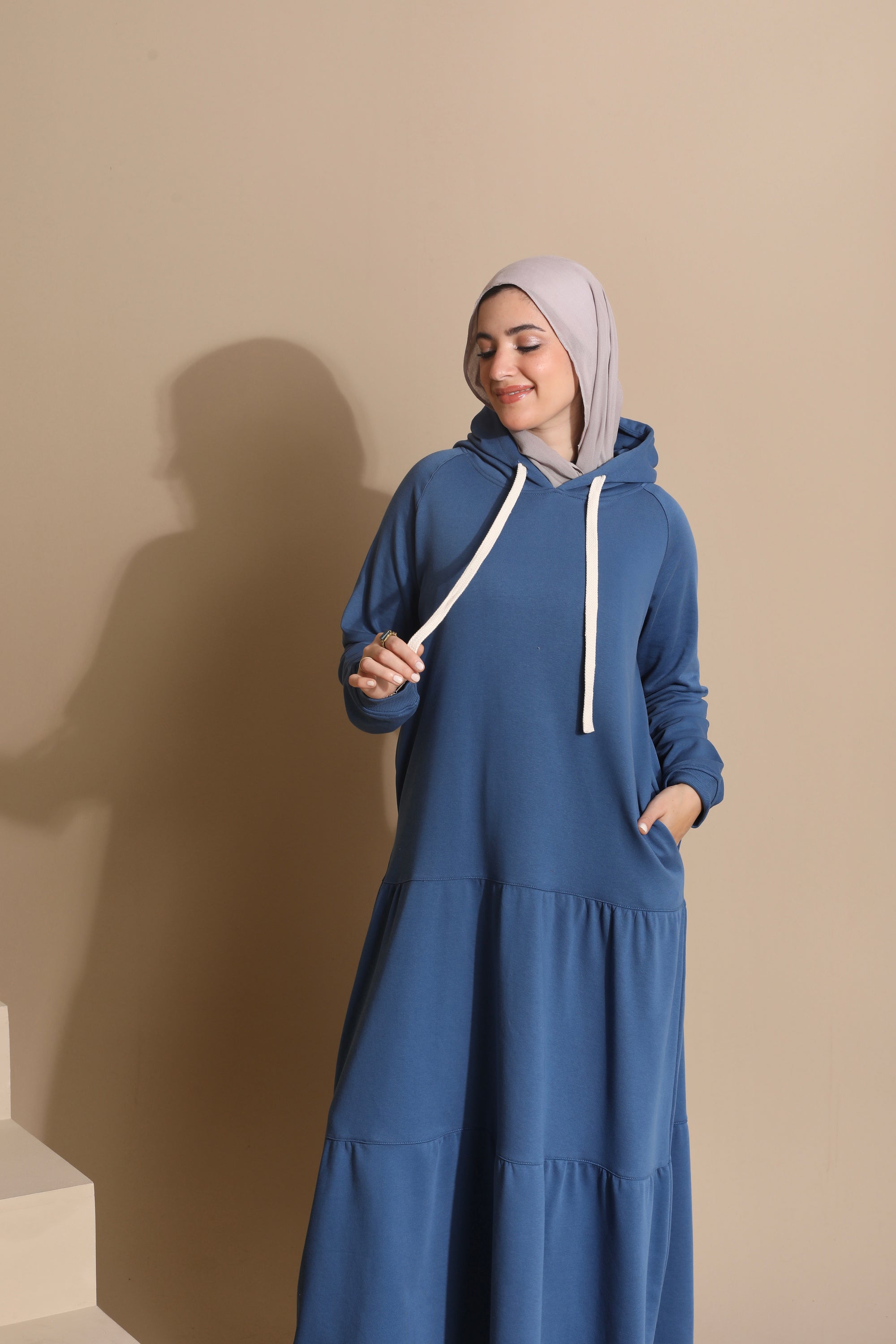 Milton Dress With Cape show