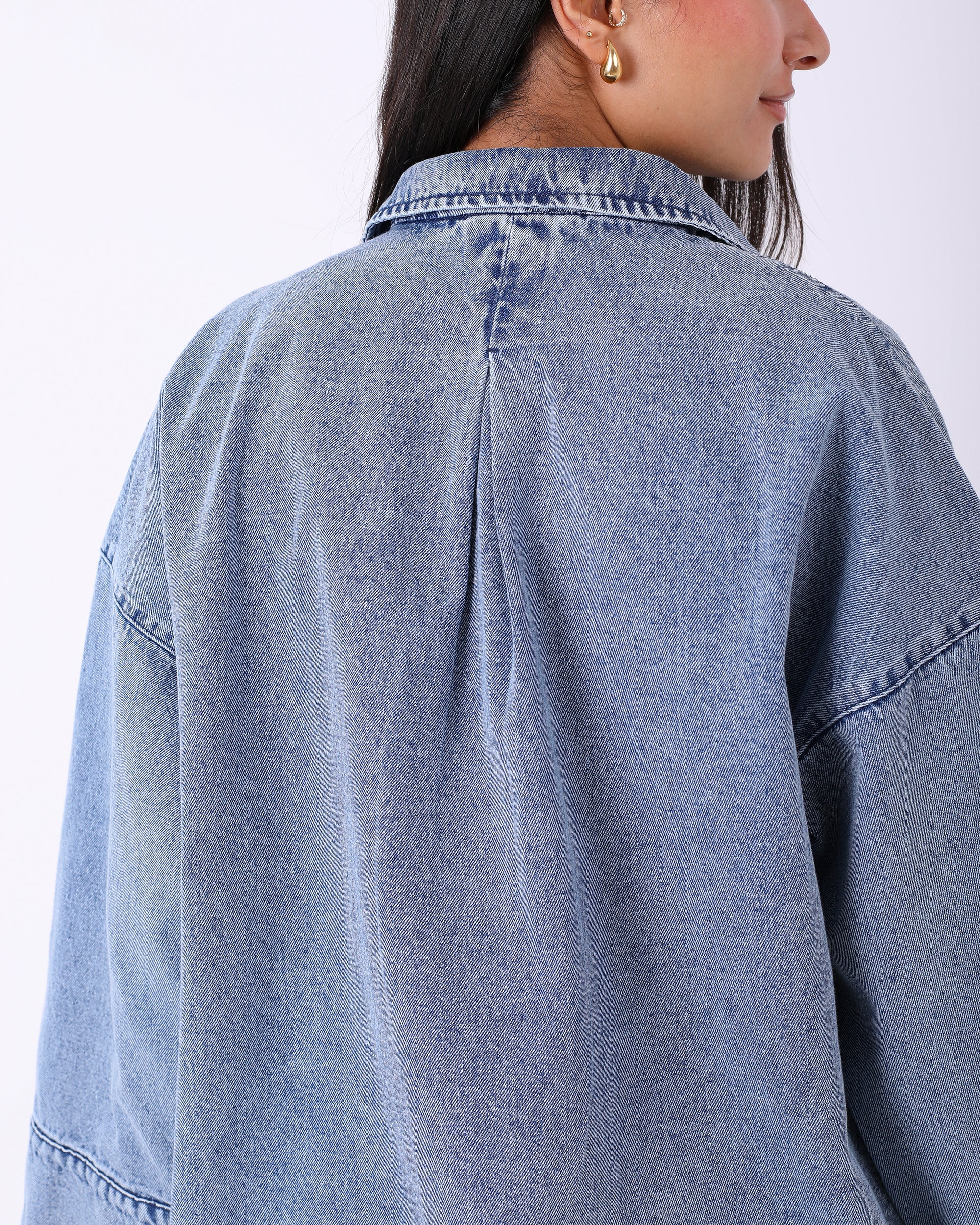 Buttons Denim Jacket