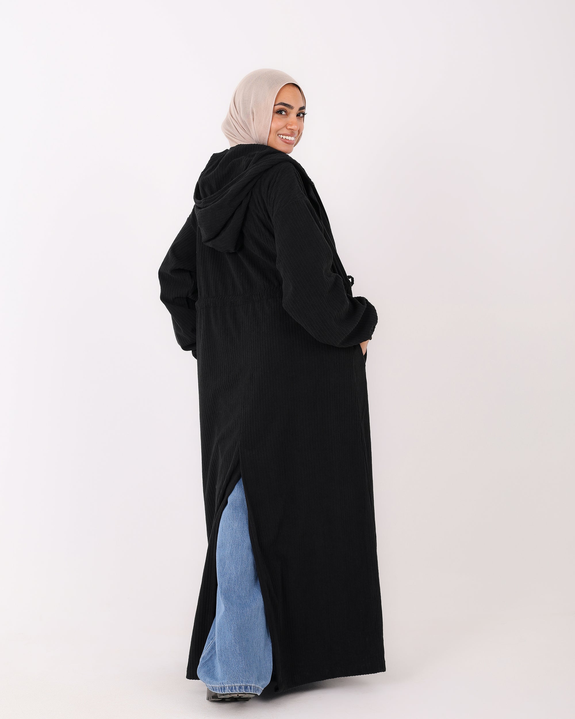 Velvet Dress Shirt with belt