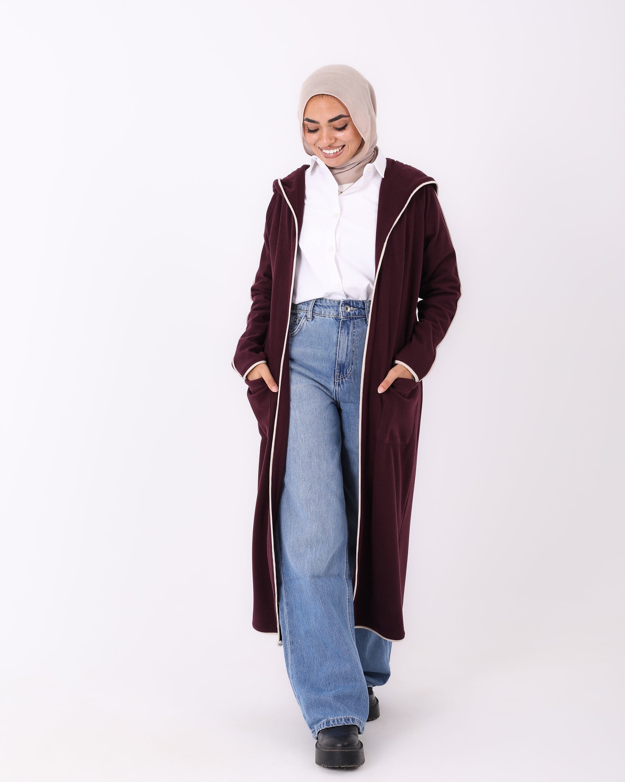 Open Front Maxi Cardigan