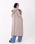 Open Front Maxi Cardigan
