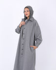 Long Buttons Coat