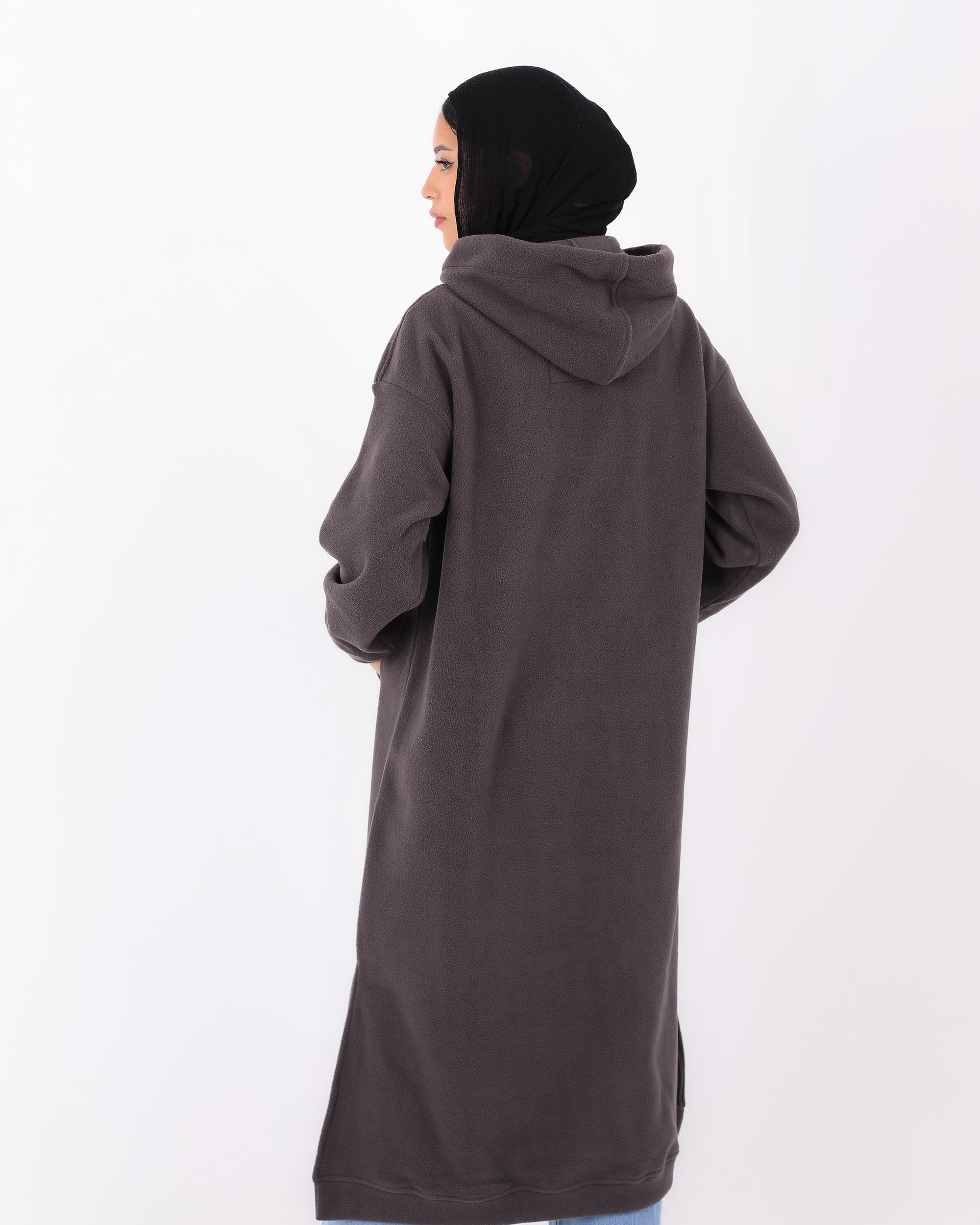 Long Hoodie with Pocket