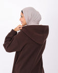 Long Hoodie with Zipper