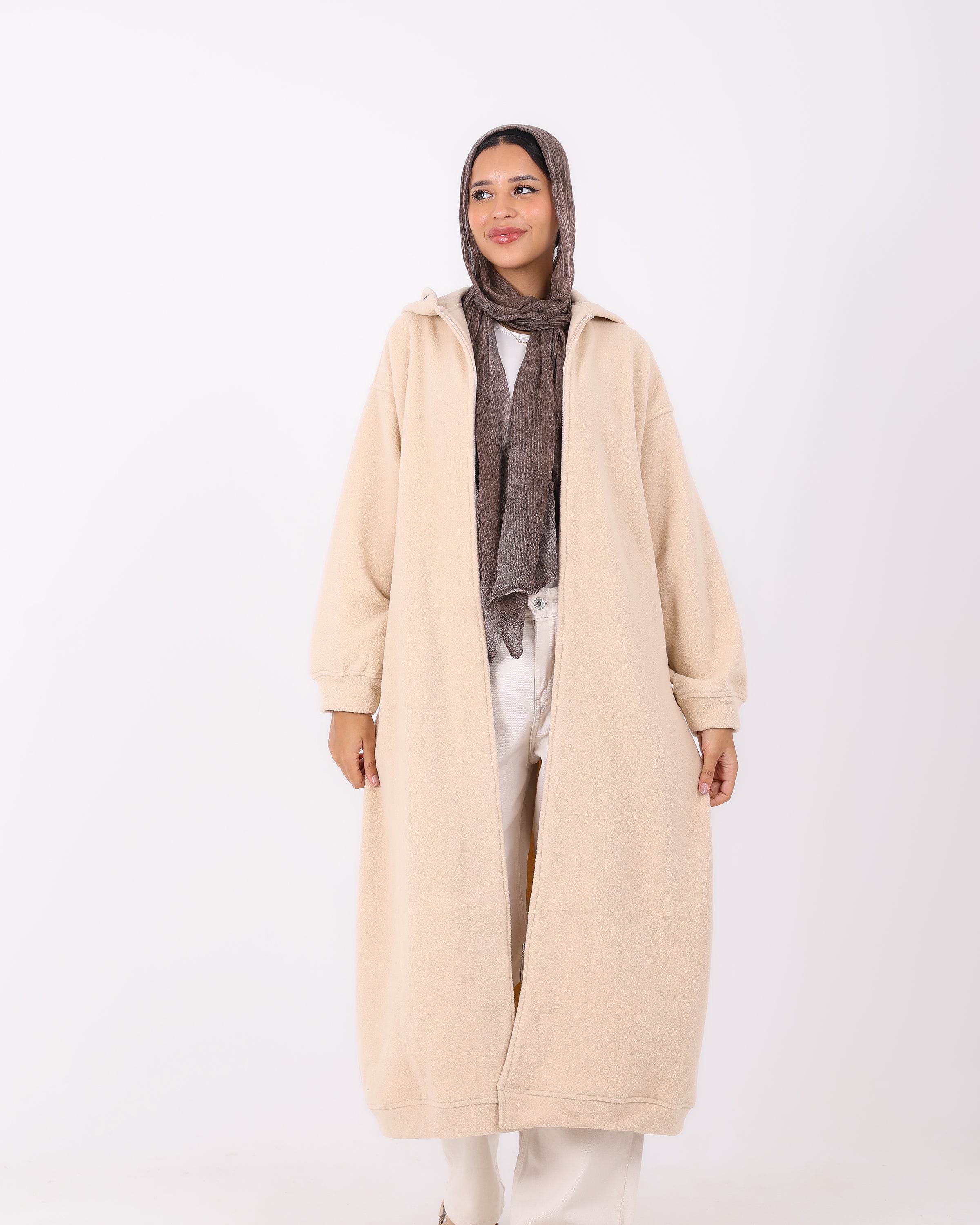 Long Hoodie with Zipper – Just 4 Women (JW)