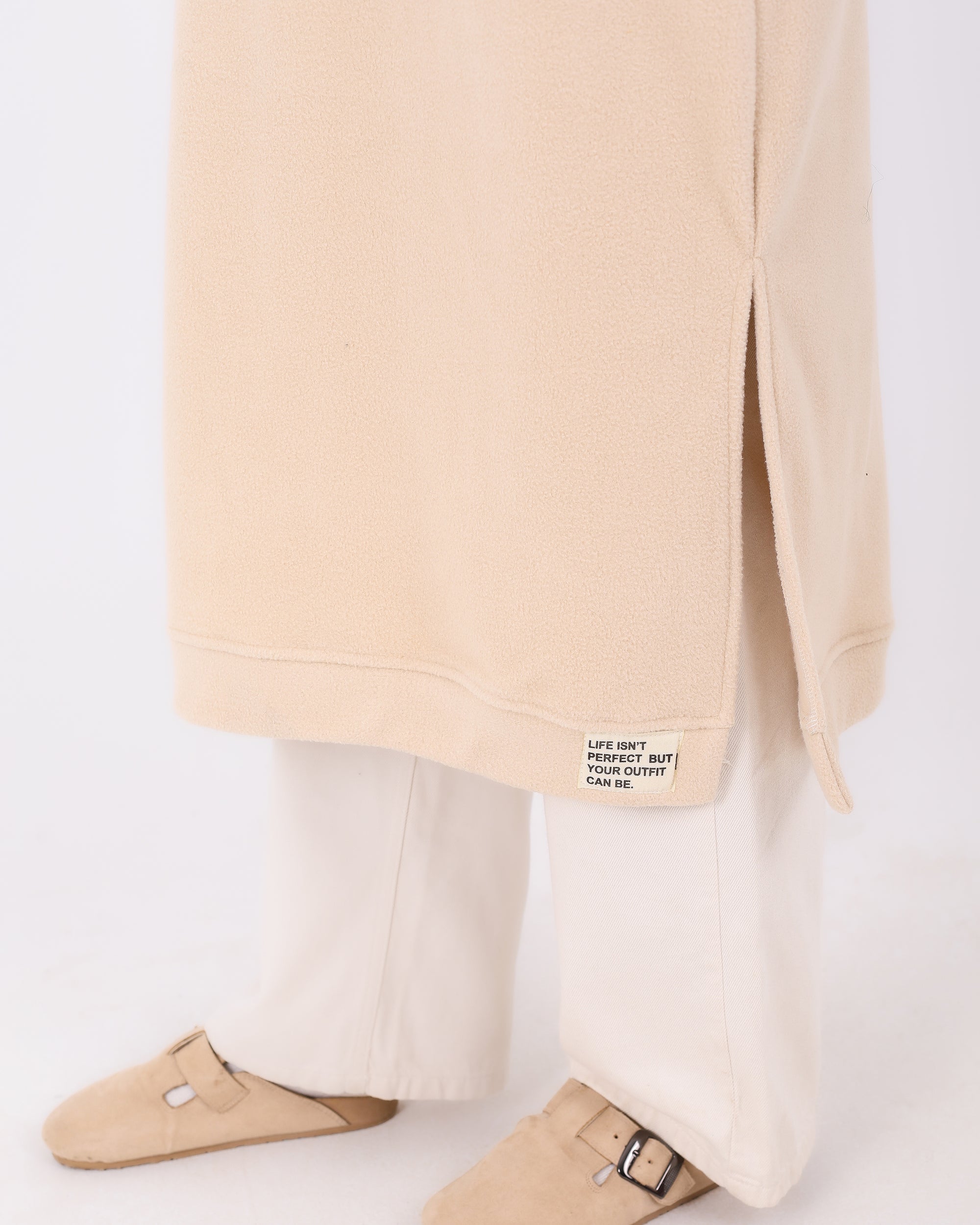 Long Hoodie with Pocket