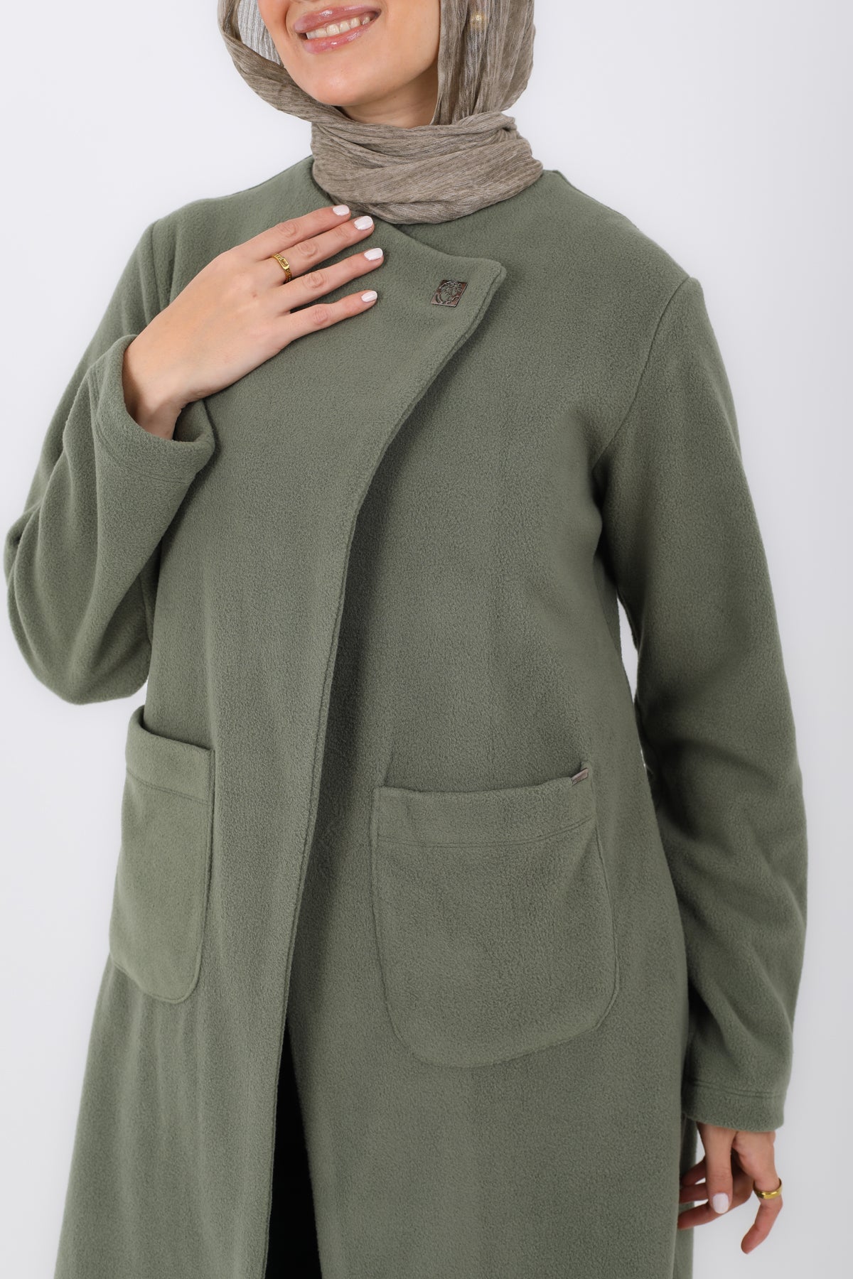 Side Button Coat