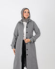 Belted Long Trench Coat
