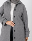 Belted Long Trench Coat
