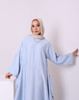 Linen Blend Dress 3808