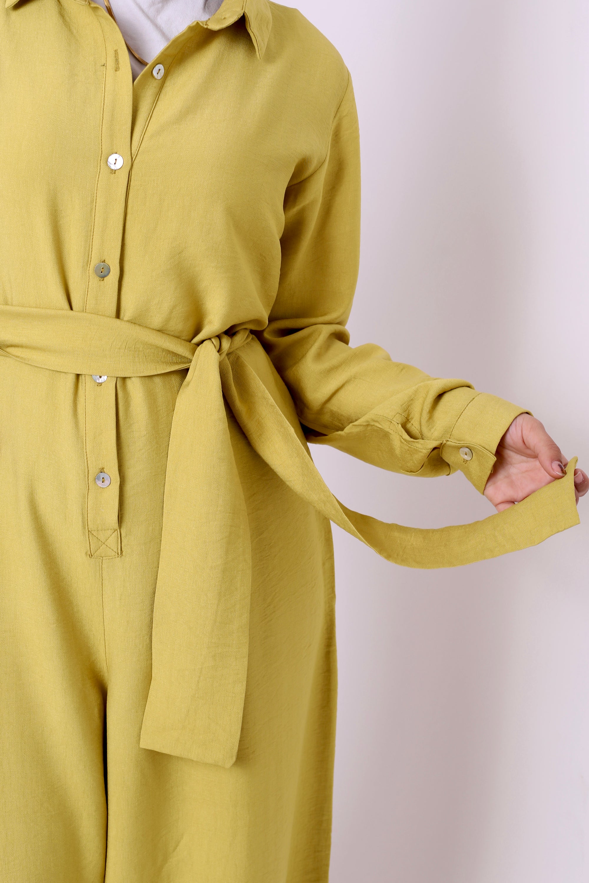 Linen Blend Jumpsuit