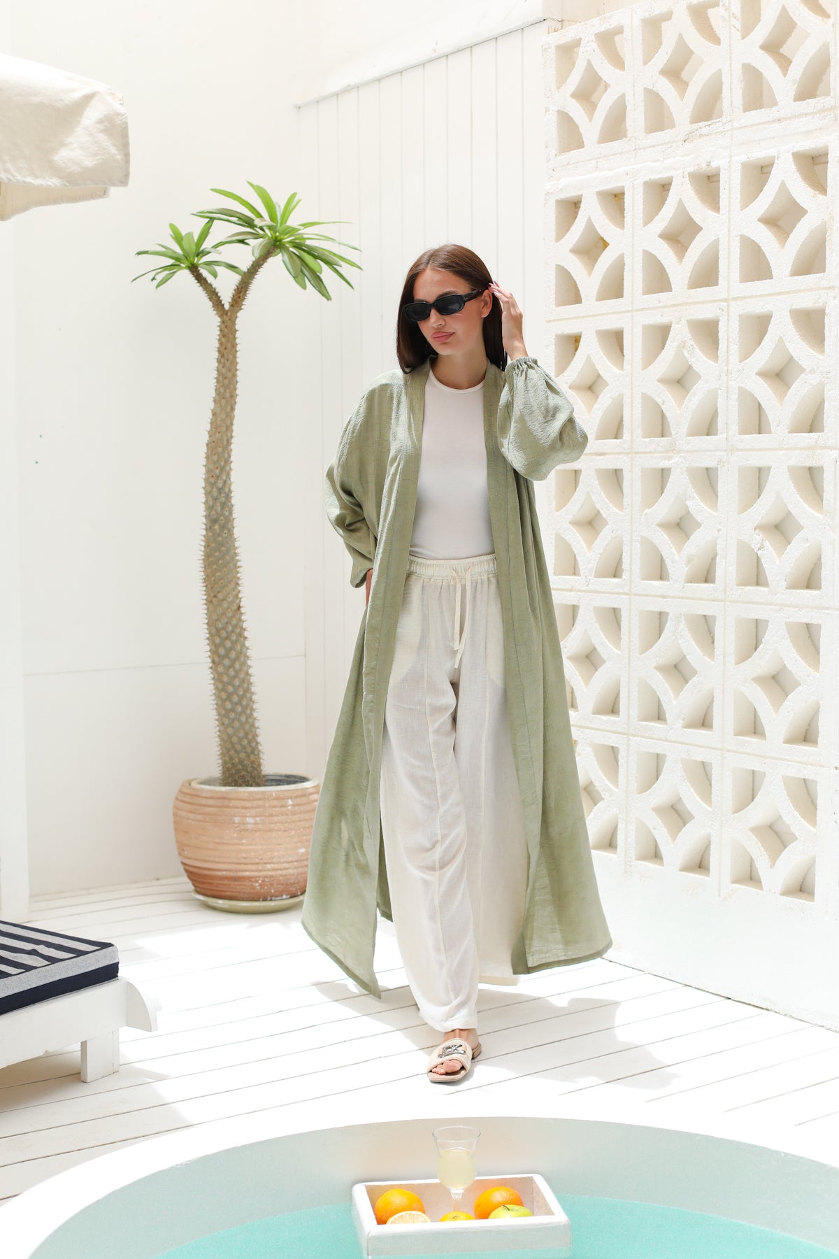 Long Flowy Kimono