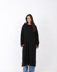 Long Hoodie with Two Pockets