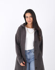 Modern Casual Hooded Coat