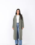 Modern Casual Hooded Coat