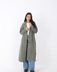 Modern Casual Hooded Coat