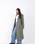 Modern Casual Hooded Coat