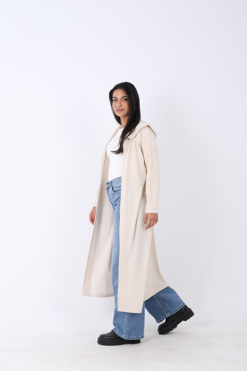 Minimal Long Hooded Layer