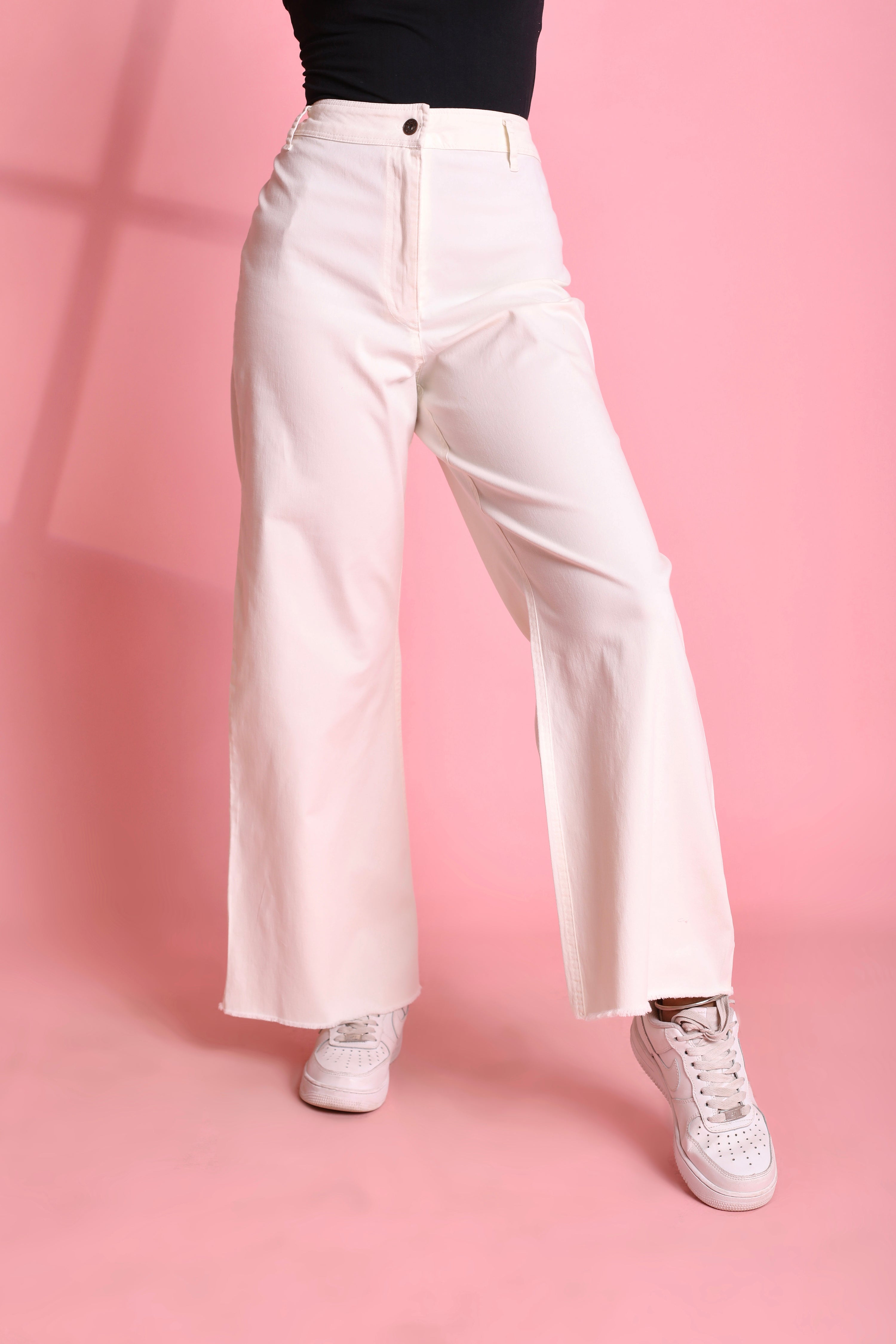 Wide Leg Gabardine Pants – Just 4 Women (JW)