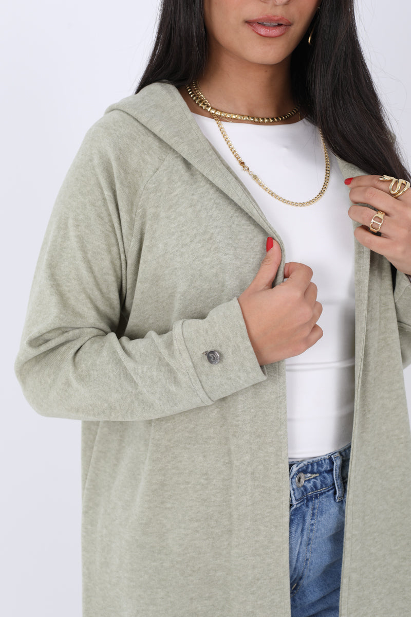 Minimal Long Hooded Layer