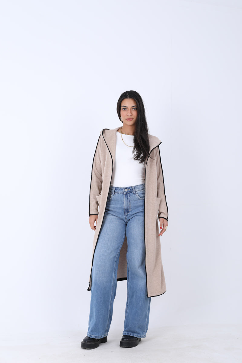 Modern Hooded Coat