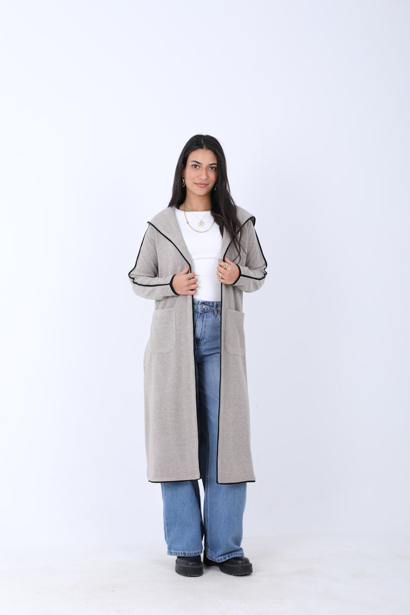 Modern Hooded Coat
