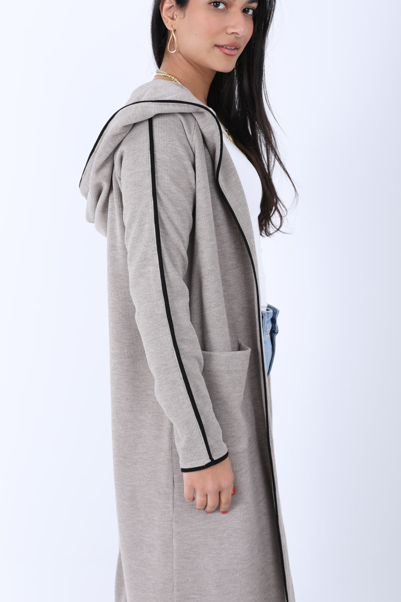Modern Hooded Coat