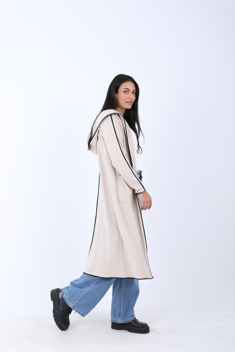 Modern Hooded Coat
