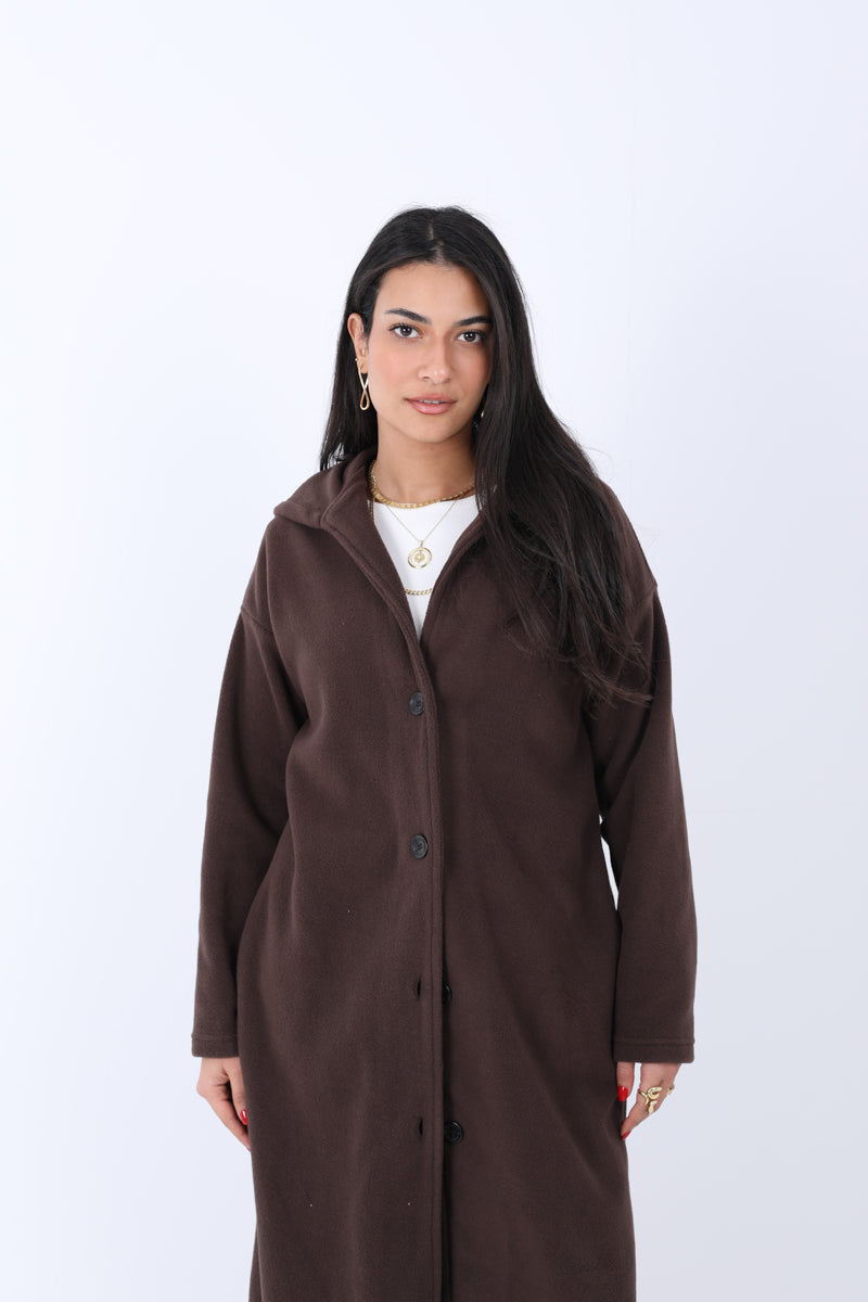 Modern Casual Hooded Coat