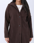 Modern Casual Hooded Coat