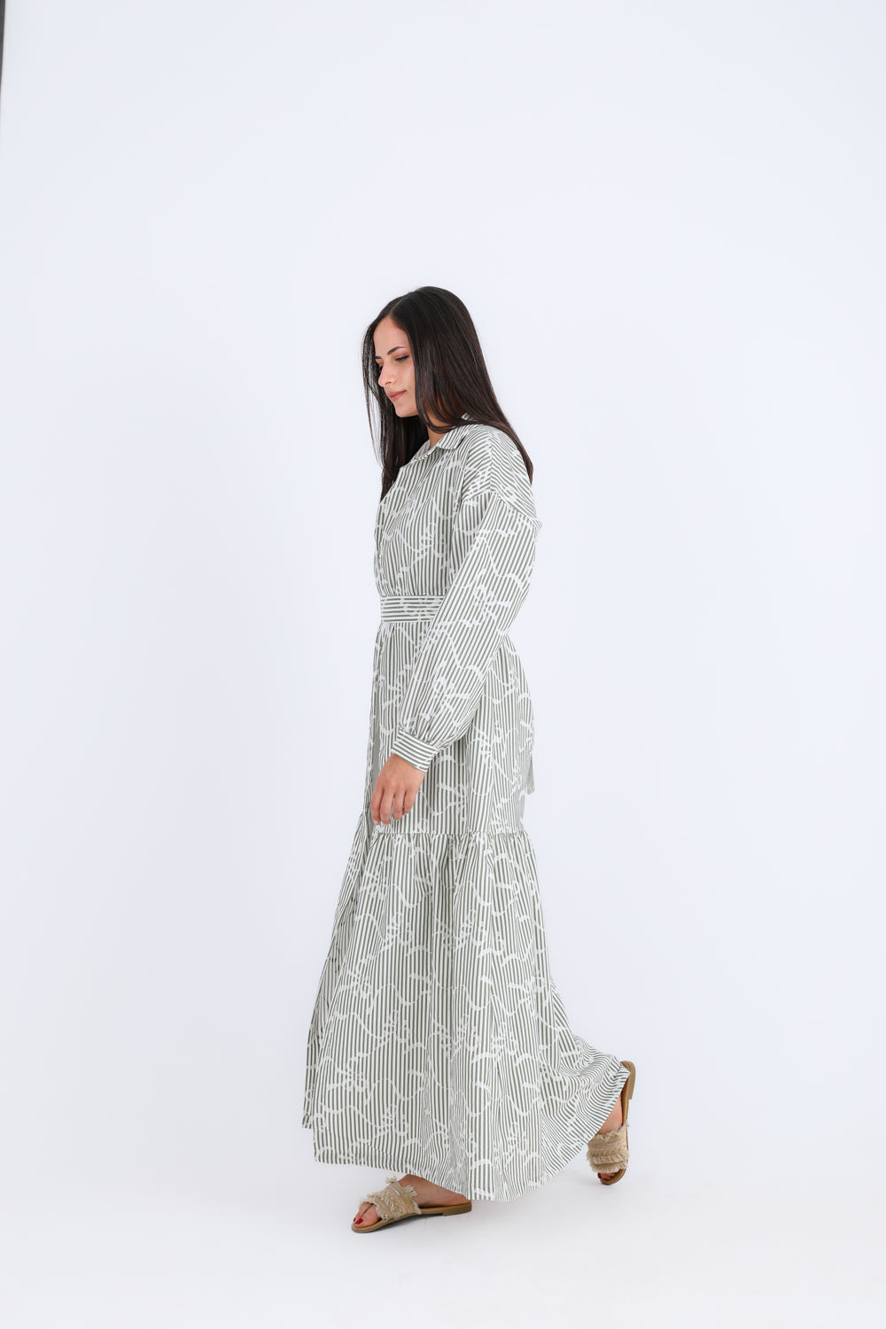 Soft Tide Dress with Belt - Pre Order