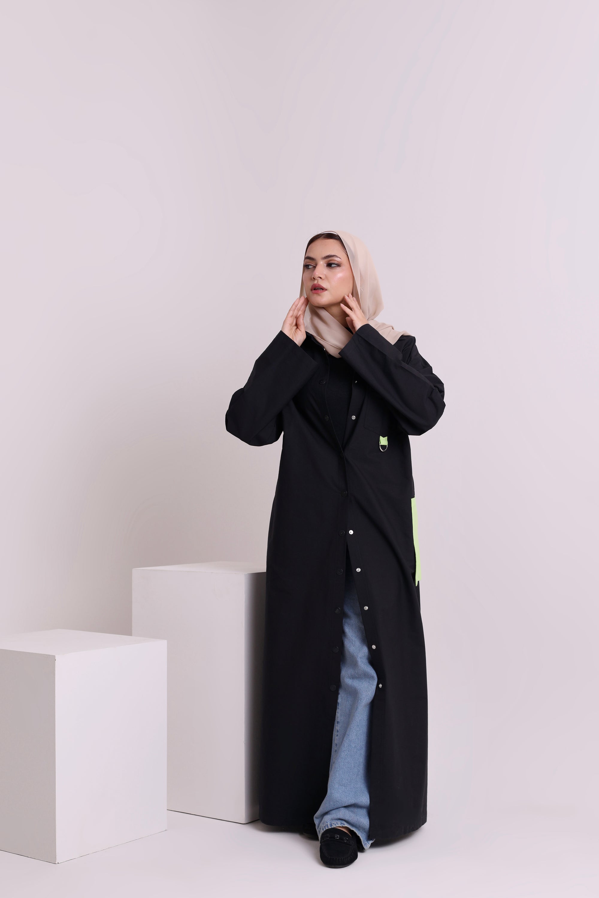 Poplin Abaya