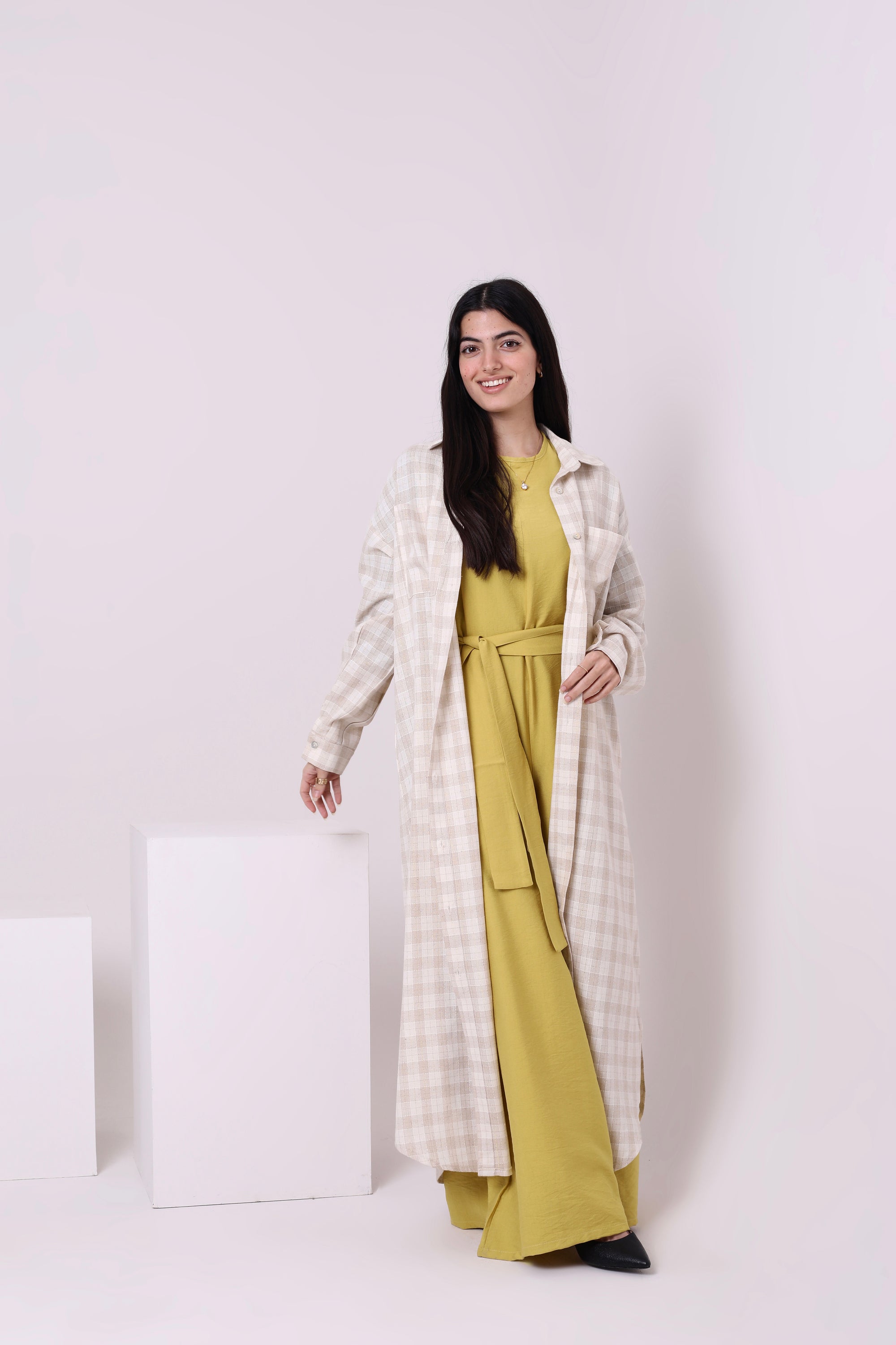 Linen Blend Dress Shirt