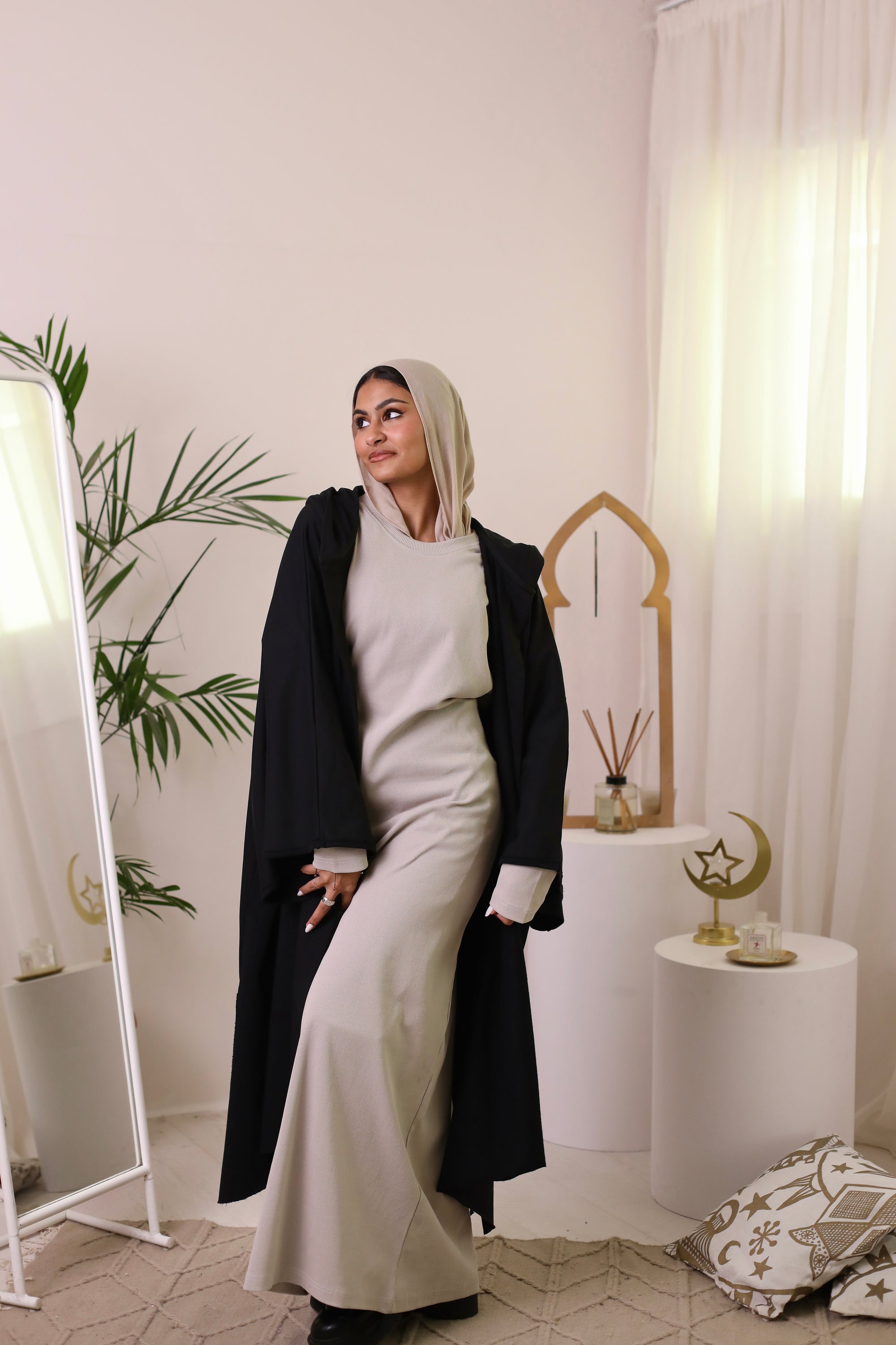 Long Sleeves Basic Dress