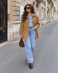Relaxed Fit Shirt Jacket