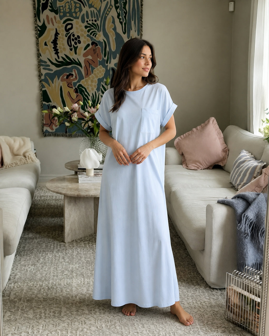 Soft Breeze Home Abaya