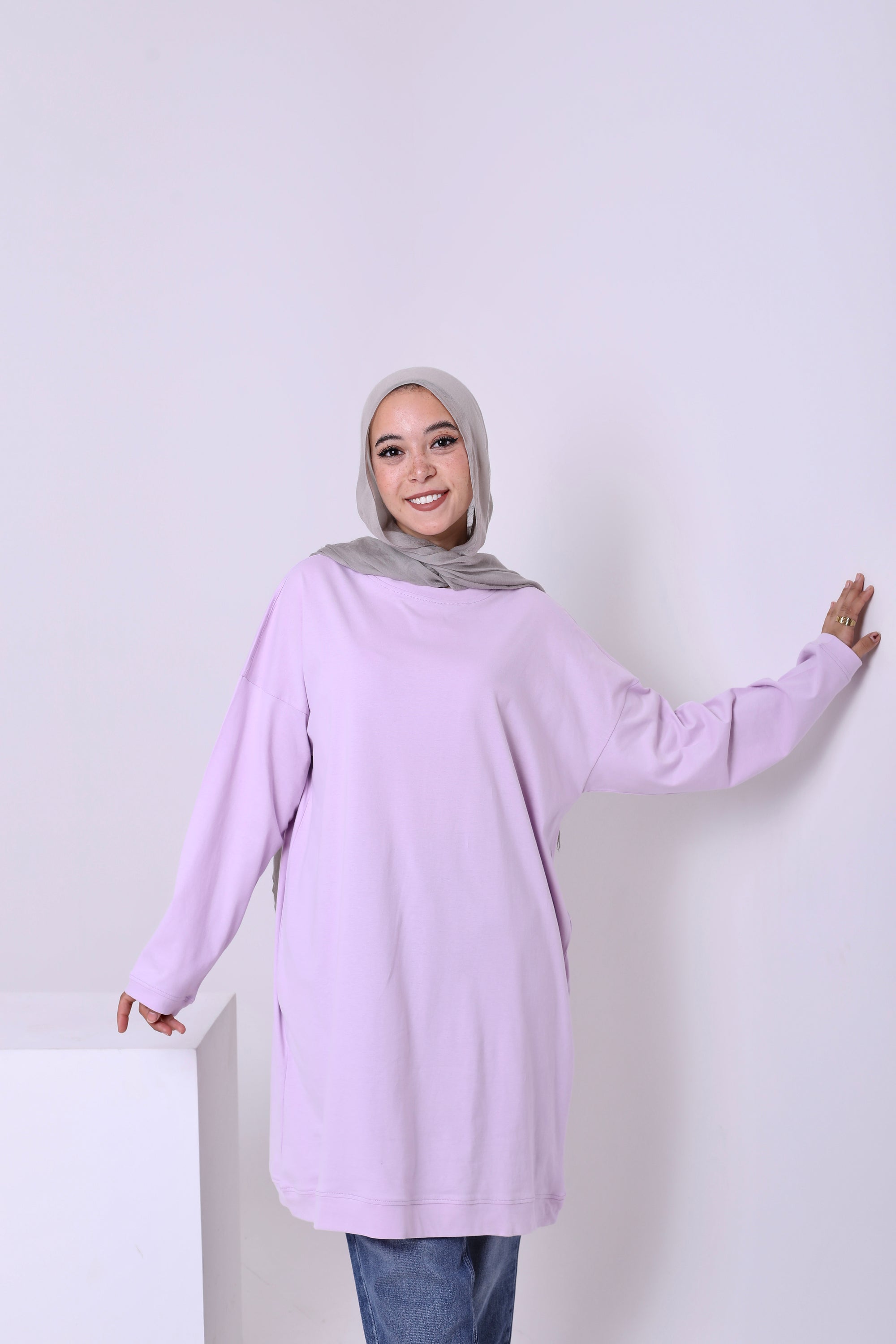 Cotton T-Shirt With Back Print