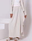 Linen Blend Skirt