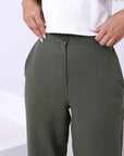 Linen Pants With Zipper