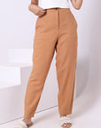 Linen Pants With Zipper