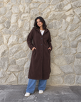 Modern Casual Hooded Coat