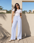 Wide Leg Pants 3681