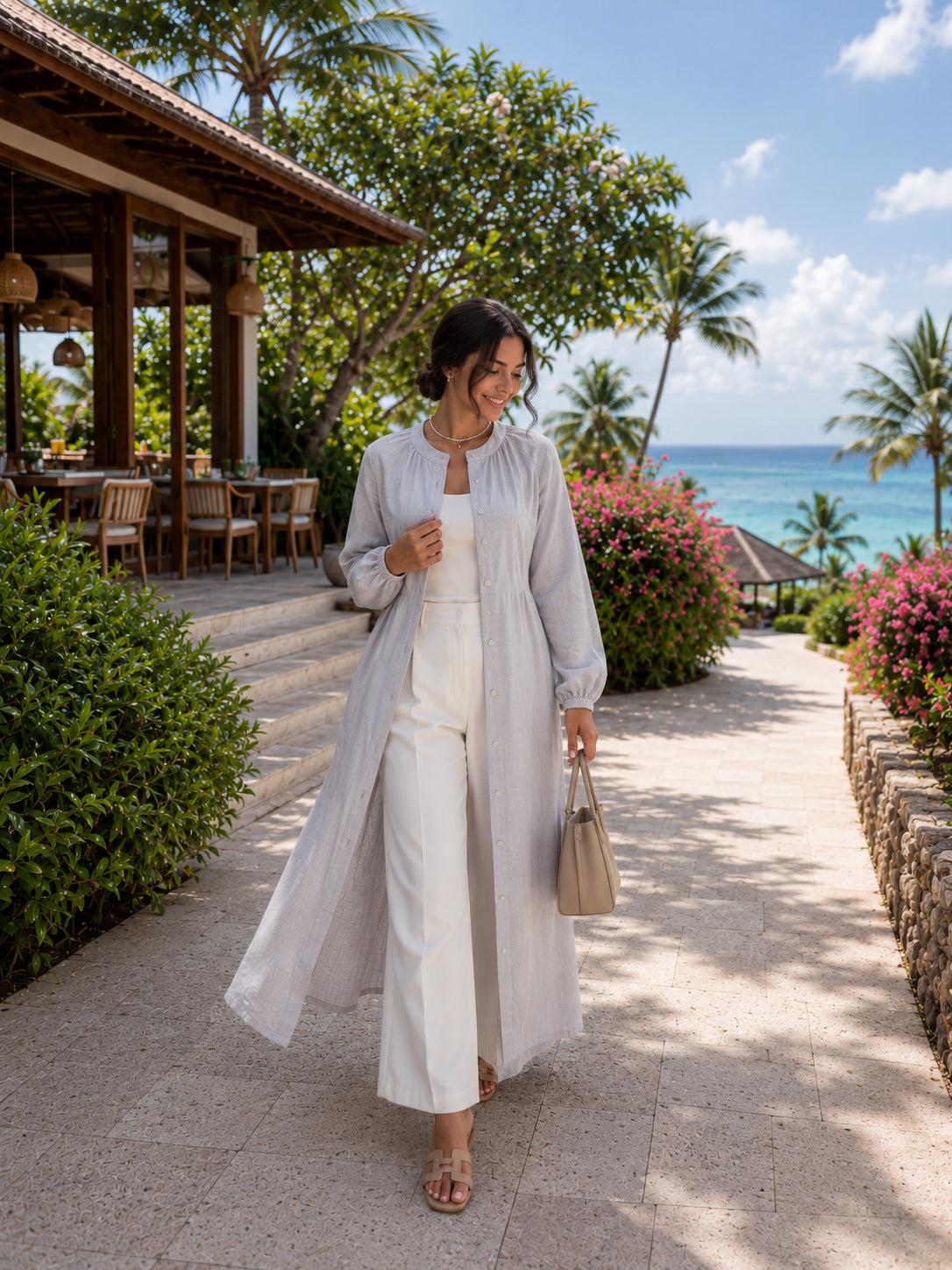 Modest Belted Dress