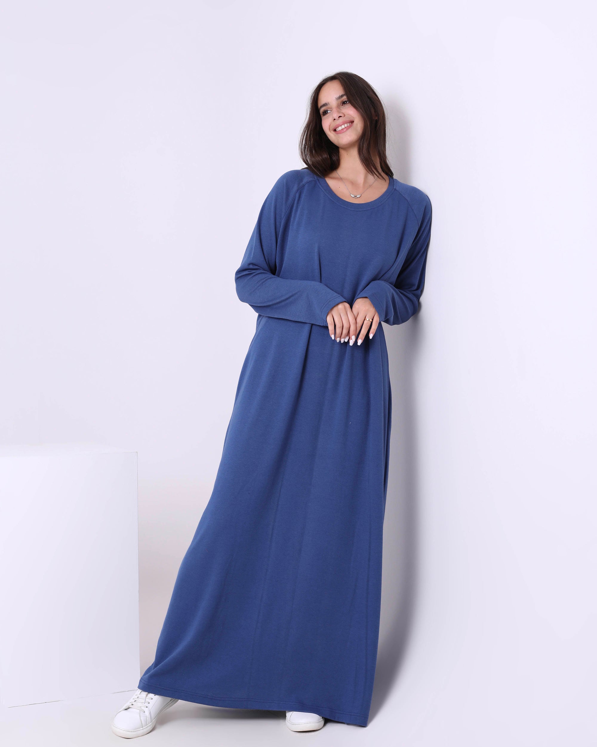 basic cotton dress Cotton Basic Dress Just 4 Women (JW)