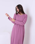 Long Sleeves Basic Dress