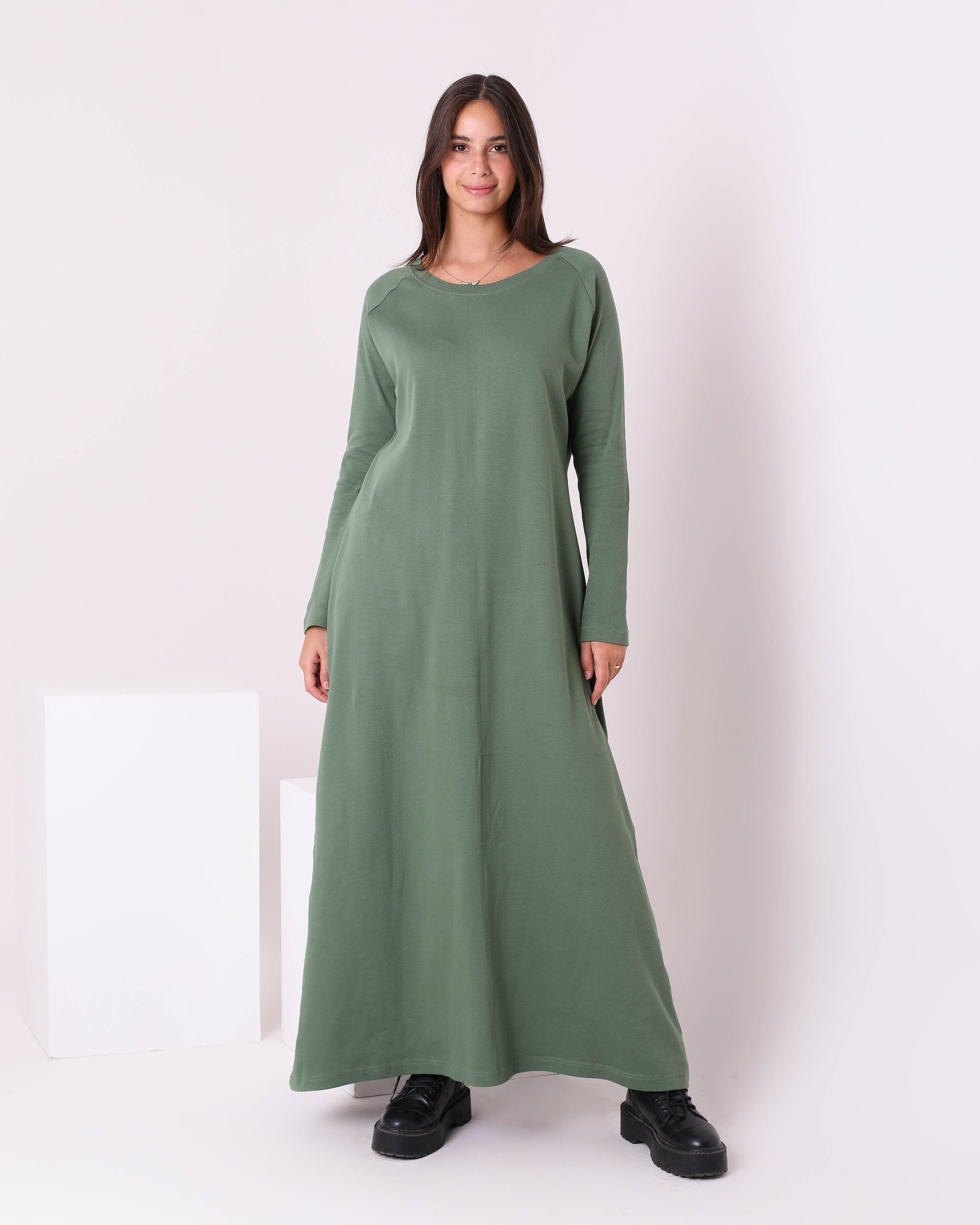 Cotton Basic Dress