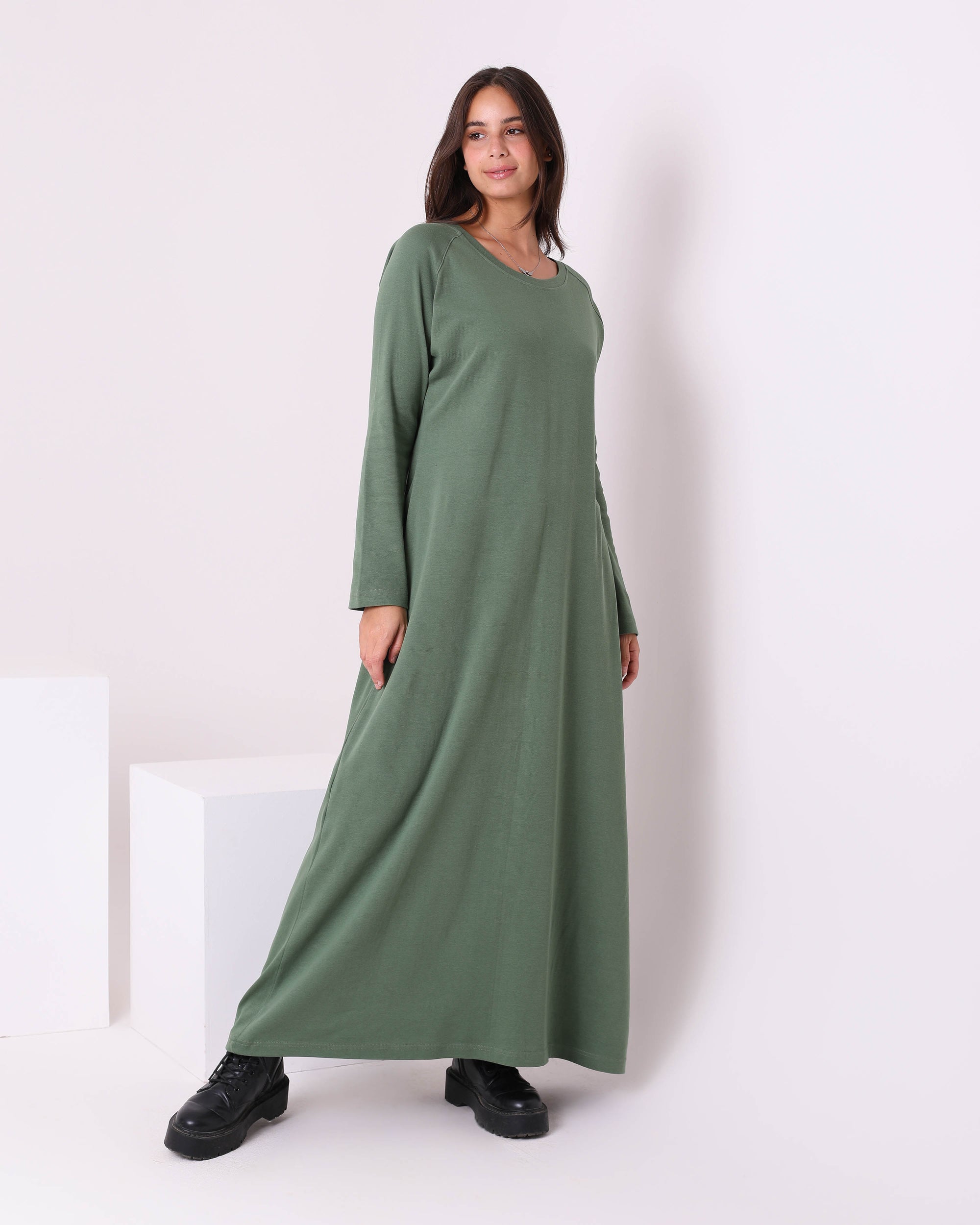 Cotton Basic Dress