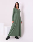 Cotton Basic Dress