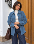 Relaxed Fit Shirt Jacket